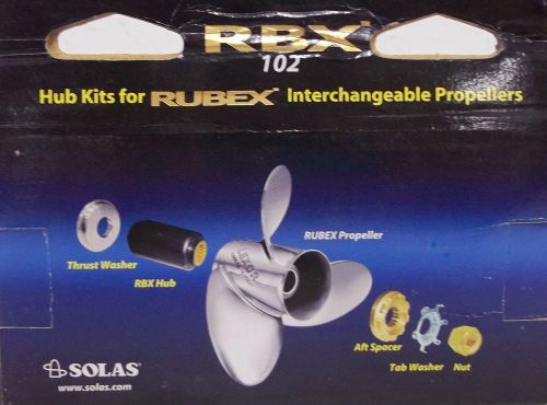 Rbx-102 solas hub for mercury/ mariner/ mercruiser/ force/ honda/ yamaha w/apps.