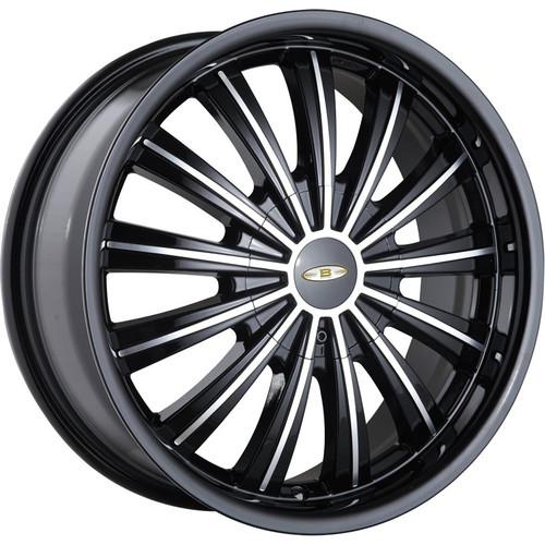 18x7.5 black baccarat taboo wheels 5x100 5x4.5 +40 daewoo leganza