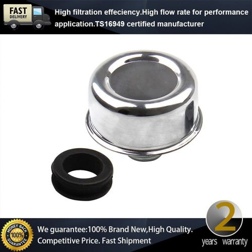 High performance chrome valve cover breathers oil filler push-on style