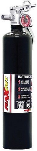 H3r maxout model mx250b - black dry chemical fire extinguisher