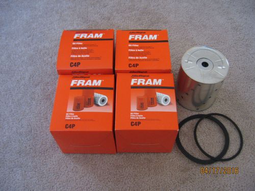 Fram c4p oil filter  pkg of 4