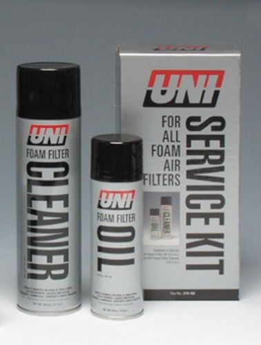 Uni filter ufm-400 service kit air filter 14.5 oz cleaner &amp; 5.5 oz oil