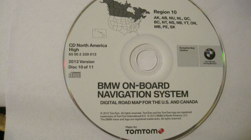 Bmw region 10 tomtom navigation dvd disc 65 90 2 339 013 2013 version