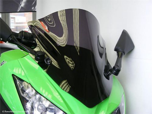 Kawasaki ninja 300 300r 2013 2016 airflow windshield shield dt - made in england