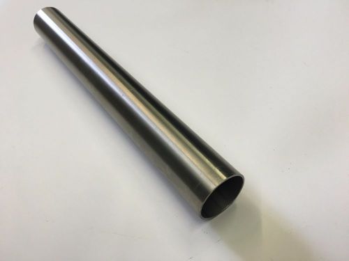1.5&#034; od 12&#034; long 304 stainless steel 16 gauge straight pipe tubing exhaust pipe