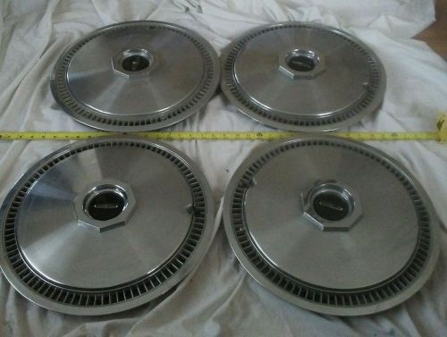70s lincoln mark series continental town car hubcaps wheel covers  vintage rims