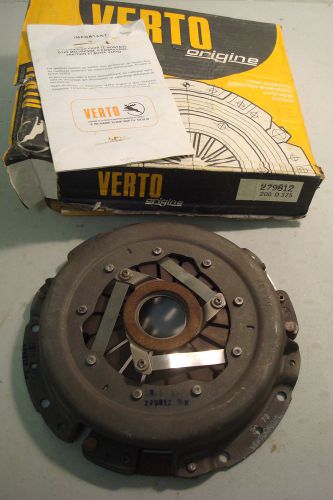 Renault r16 clutch cover pressure plate 200mm verto 279812. 1967-1972.nos