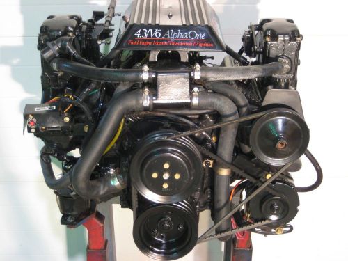 Mercruiser volvo omc 4.3 v-6  marine complete running drop in engine motor