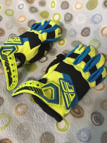 Fly racing youth riding gloves