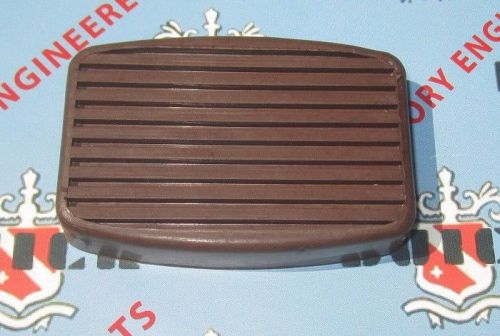 1934-1955 buick brake &amp; clutch pedal cover brown. pc345n