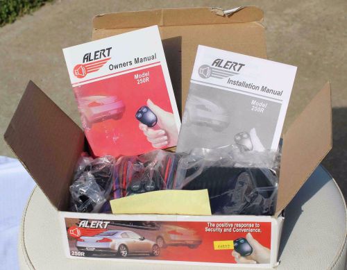 Alert 250r remote starter and security system