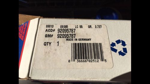 1 ac delco headlight bulb # 92095787 germany made free shipping