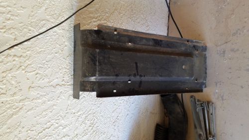 Early bronco aux fuel tank skid plate