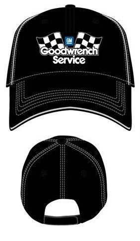 Gm goodwrench service nascar racing hat jet black looks good gear headz products