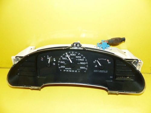 Chevrolet cavalier 1997 1998 speedometer instrument cluster km/h oem 111048 km/h