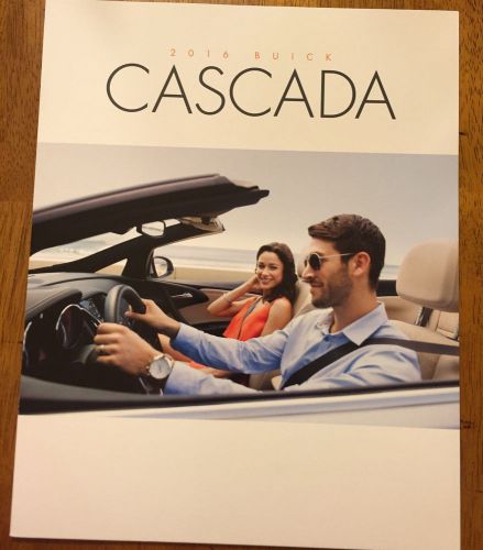 2015 buick cascada convertible catalog sales brochure