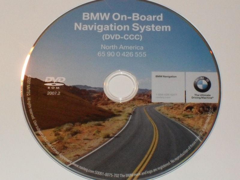 Bmw navigation dvd disc cd 2007.2 gps map navagation disk series 3,5,7,m3,x5,