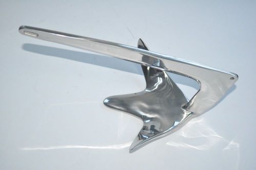 Stainless steel bruce/claw boat anchor 44lbs（20kg）for boat 38 to 48ft