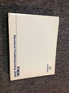 2009 acura tsx  electrical troubleshooting wiring diagram manual oem