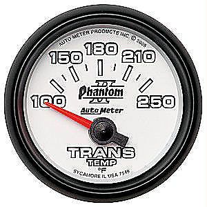 Auto meter 7549 phantom ii transmission temperature gauge