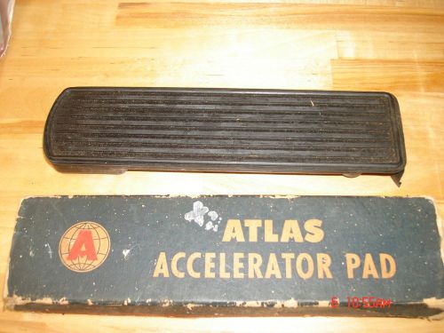 Vintage atlas  accelerator gas pedal pad 1935 36 37 38 39  chevrolet nib
