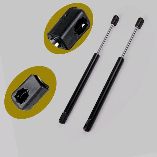 2x rear window glass gas lift supports struts shocks with 1 1/2 " higher opening