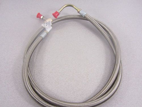 Workhorse gm 15666444 stainless braided trans oil cooler hose  nos