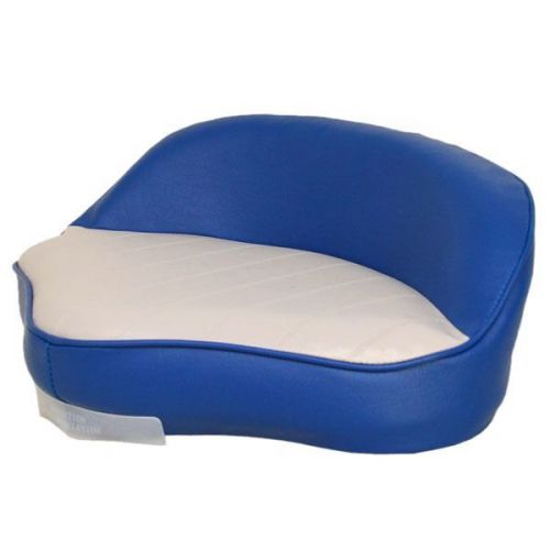New star blue / grey vinyl boat deluxe casting butt seat / cushion