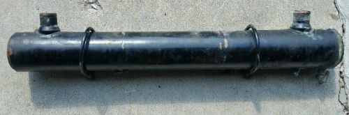Mercrusier 470 heat exchanger (damaged hose fitting)