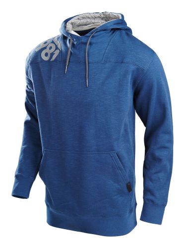 Troy lee designs freestyle pullover hoodie sweatshirt - patrol blue - all sizes