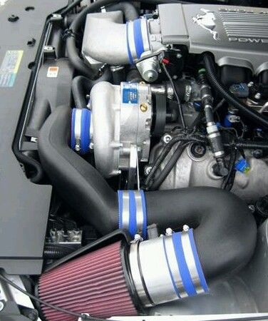 2007 2008 mustang gt vortech v-2 si satin supercharger