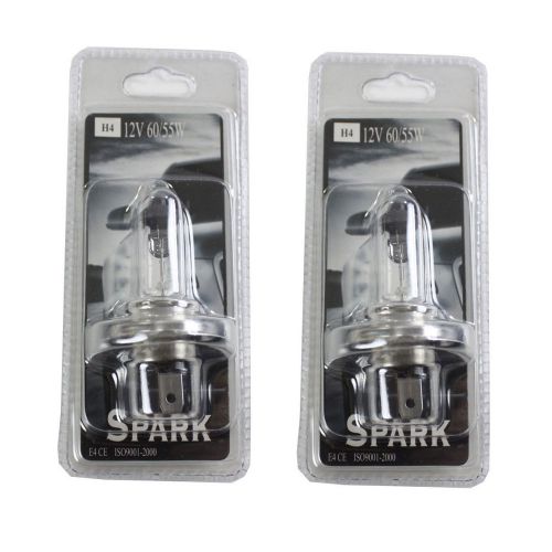 New spark 2x h4 12v 60/55w replacement auto driving headlight fog light bulb