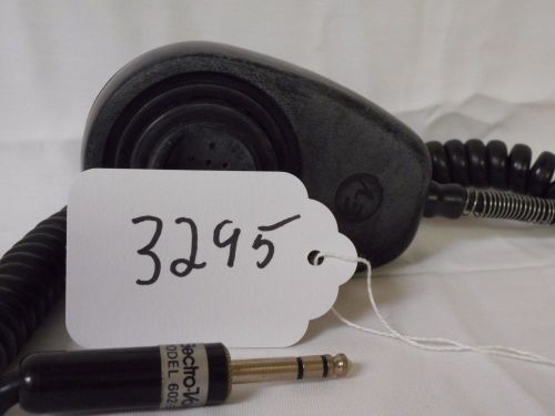 Electro-voice 602t aviation microphone (3295)