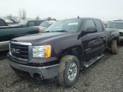 Gmc sierra 1500 pickup front end assy w/o cooling hole in bumper; black grill