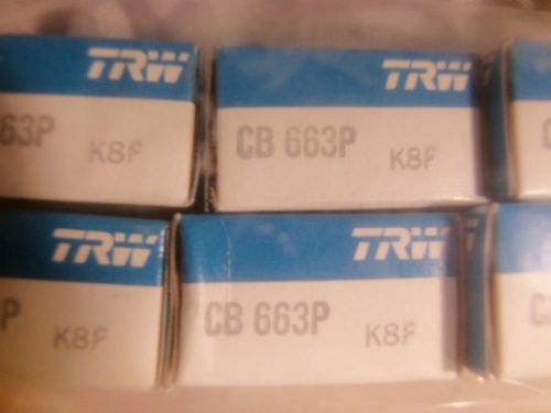 Trw  cb663p standard size trw rod bearings for small block chevy 8 pack