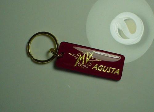 Mv agusta key chain red / gold