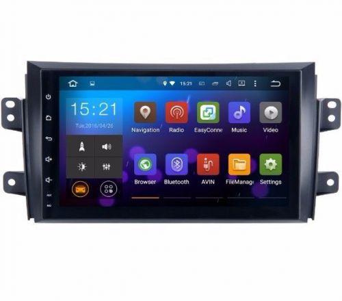 9&#034; android 5.1 car dvd player radio gps stereo for suzuki sx4 fiat sedici 2006+