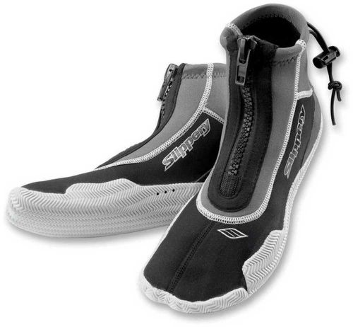 New slippery amp watercraft wet water boots, black, med/md