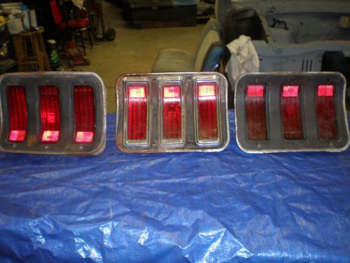 1967-68 mustang taillights