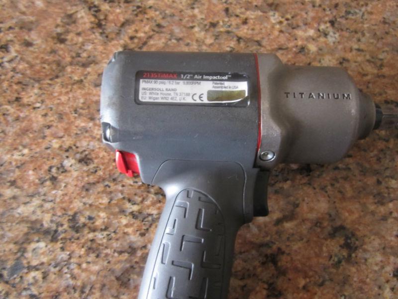 Ingersoll rand 1/2" drive impact wrench - titanium and composite - 2135timax