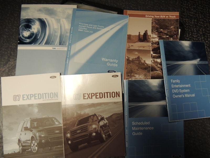 2007 ford expedition owners manuals 