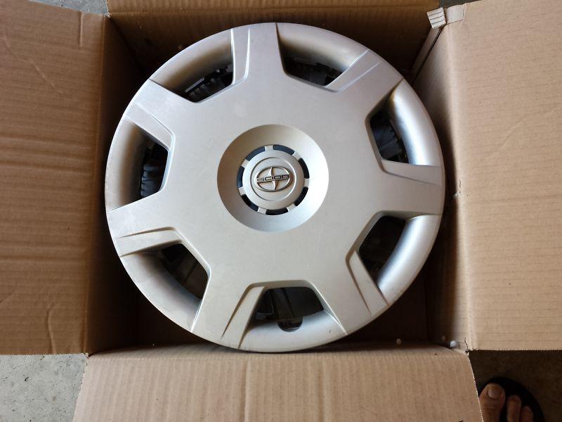 2008-2012 scion xb xd set of 4 hubcaps wheelcover oem genuine l@@k !
