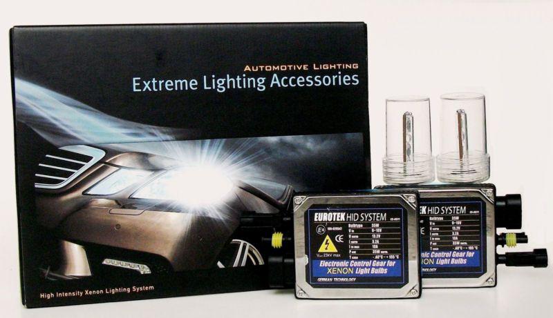 Brand new h1 6000k xenon hid 35w extreme auto lighting light conversion kit