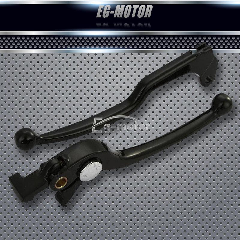 Black suzuki brake clutch levers for gsx-r 600 gsxr 600 97-03 97 98 99 01 02 03