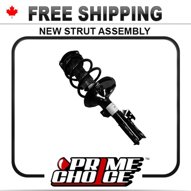 New front passengers side quick install strut assembly for a toyota camry