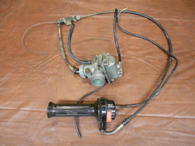 1993-1997 yamaha rt 180 carb and throttle with cable