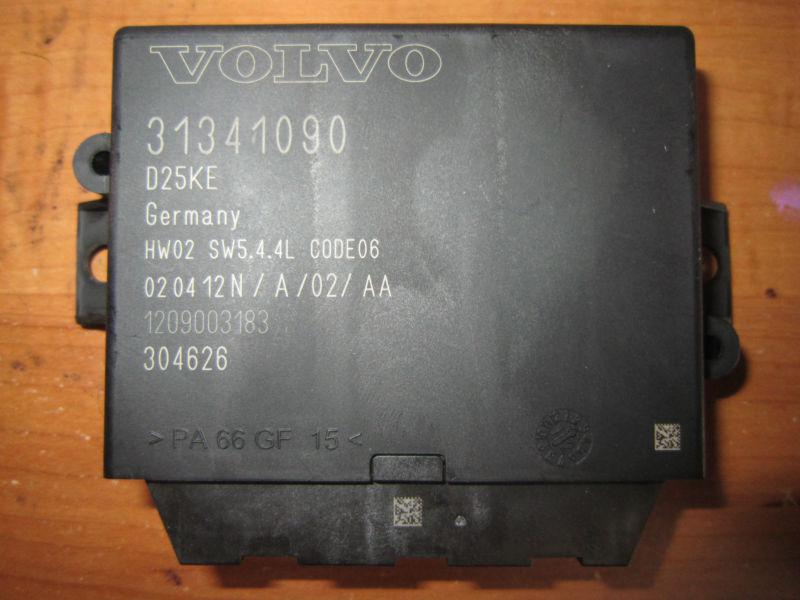 2012 volvo xc70 3.2 parking control unit module computer 31341090 used
