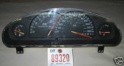 Chrysler 96 concorde instrument cluster/gauge black 1996