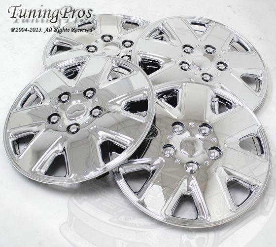 4pcs chrome wheel cover rim skin covers 15" inch, style 026 15 inches hubcap