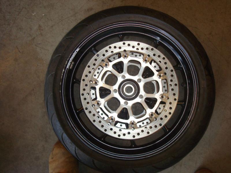 2005 05 ducati 999 front rim rotors tire